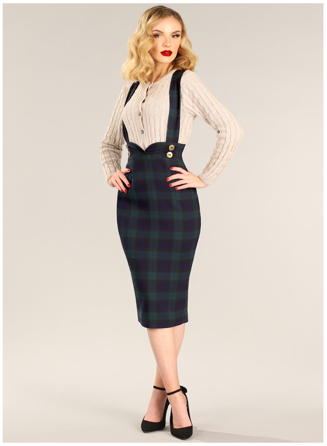 Pencil Skirt Dress 50s Style Sale, 52 
